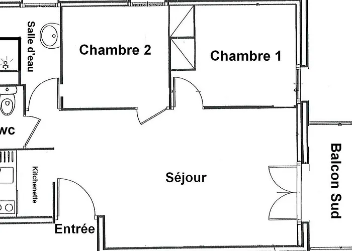 T3 Sud Avec Balcon Et Parking A - 4 Pers. - Fr-1-313-178 Bagnères-de-Luchon